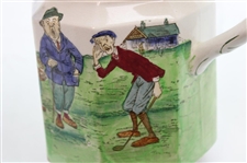 1930's Shelly Late Foley Golfing F-O-R-E Pitcher