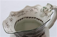 1930's Shelly Late Foley Golfing F-O-R-E Pitcher