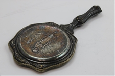 Vintage Relief Lady Golfer Mirror