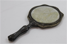 Vintage Relief Lady Golfer Mirror