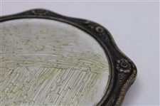Vintage Relief Lady Golfer Mirror