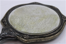 Vintage Relief Lady Golfer Mirror
