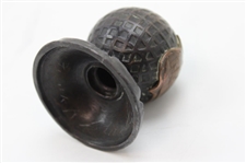 Mesh Golf Ball Themed with 'West Baden Springs Hotel' Shield Paperweight