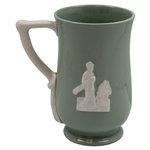 Vintage Copeland Spode England Light Green Pitcher- Fortuna