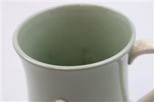 Vintage Copeland Spode England Light Green Pitcher- Fortuna