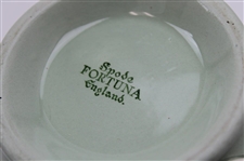 Vintage Copeland Spode England Light Green Pitcher- Fortuna