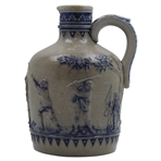 c.1900 Simon Peter Gerz of Lohr Ges Gesch German Golf Scene Gray Growler Jug