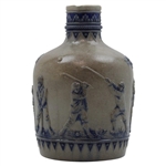 c.1900 Simon Peter Gerz of Lohr Ges Gesch German Golf Scene Gray Growler Jug