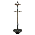 c1920's Wellington-Stone Parlor Putter 3 Holder Stand - Repainted & Partial Restored