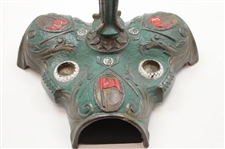 c1920's Wellington-Stone Parlor Putter 3 Holder Stand - Repainted & Partial Restored