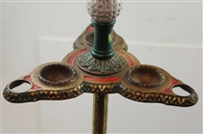 c1920's Wellington-Stone Parlor Putter 3 Holder Stand - Repainted & Partial Restored