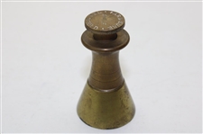 c.1910 Far & Sure Sand Tee Mold - Brass & Copper