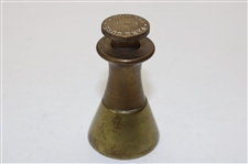 c.1910 Far & Sure Sand Tee Mold - Brass & Copper