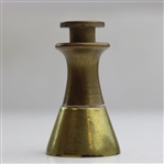 c.1910 Far & Sure Sand Tee Mold - Brass & Copper