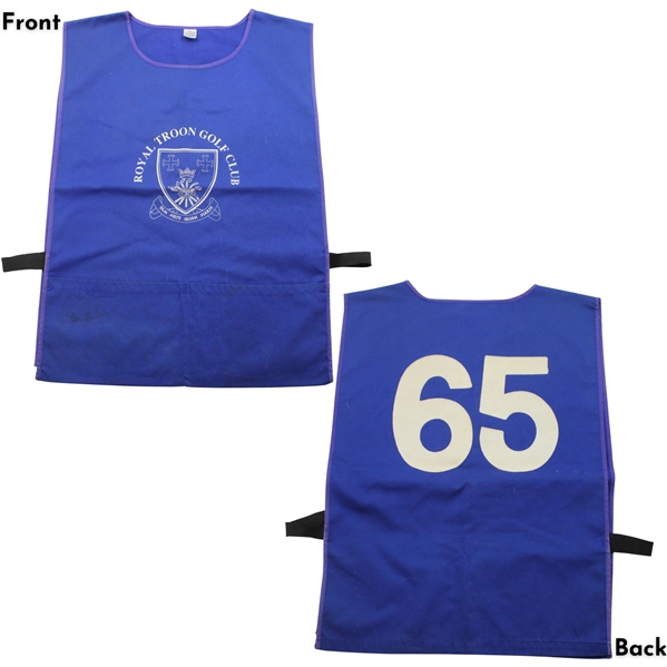 Royal Troon Golf Club Blue Course Caddy Bib #65