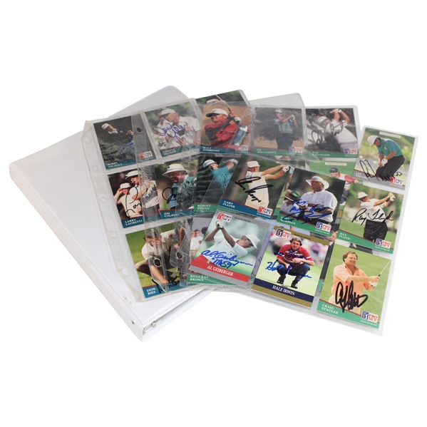 Twenty Nine (29) Signed Pro-Set Cards Incl. Player & Trevino JSA ALOA