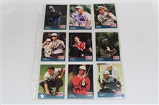 Twenty Nine (29) Signed Pro-Set Cards Incl. Player & Trevino JSA ALOA