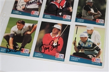 Twenty Nine (29) Signed Pro-Set Cards Incl. Player & Trevino JSA ALOA