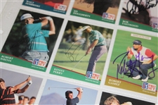 Twenty Nine (29) Signed Pro-Set Cards Incl. Player & Trevino JSA ALOA