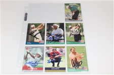 Twenty Nine (29) Signed Pro-Set Cards Incl. Player & Trevino JSA ALOA