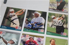 Twenty Nine (29) Signed Pro-Set Cards Incl. Player & Trevino JSA ALOA