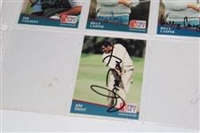 Twenty Nine (29) Signed Pro-Set Cards Incl. Player & Trevino JSA ALOA