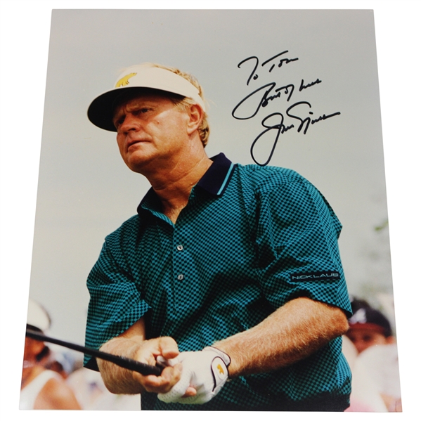 Jack Nicklaus Signed Photo JSA #AN86273