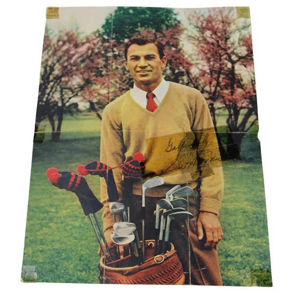 Ben Hogan Signed Magazine Page JSA ALOA