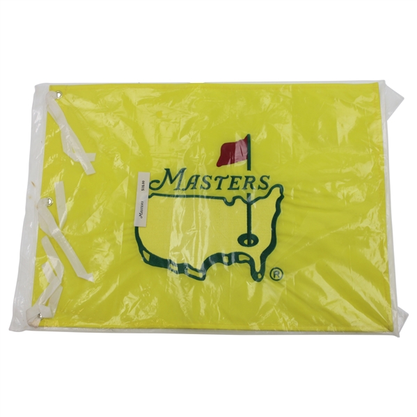 1997 Masters Tournament Full Embroidered Flag in Rare Original Unopened Package w/Price Tag