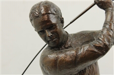 Bobby Jones Ltd Ed Post Swing Statue by Bob Pack