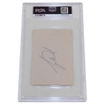Tiger Woods Signed 1996 Western Amateur Series Ticket PSA 6 AUTO 9