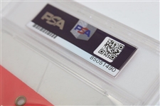 Tiger Woods Signed 2000 Players Championship Full Ticket PSA #85051490