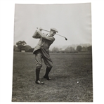 Harry Vardon Mid-Swing Silver Print Photo