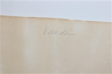 Harry Vardon Mid-Swing Silver Print Photo