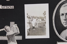 1926 Bobby Jones & Walter Hagen Highland Golf & CC Photo Collage
