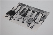 'The Caddy' Movie Dean Martin, Snead, & Others Posed B & W Presentation Photo