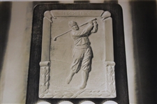 Original Photo Of Bobby Jones Grand Slam Used Golf Balls Display