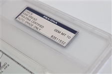 Sam Snead Signed Check for 1980 Masters Tickets PSA/DNA Gem Mt 10 #83511532