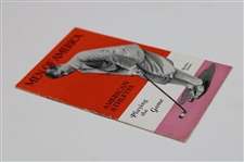 1929 Bobby Jones Cover 'Men Of America' No. 35 Sports Booklet - Great Condition