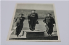 1932 Olympics Swedish Card with Mildred Diedrikson (Babe Zaharias) Atop the Podium