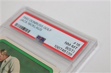 1982 Donruss Golf Jack Nicklaus #16 PSA NM-MT 8 (ST) #100746139