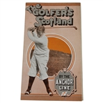 c.1920s-30s The Golfers Scotland By The Anchor Line Booklet w/ Bobby Jones Cover - Rare