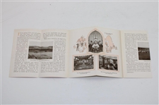 c.1920's-30's 'The Golfer's Scotland' By The Anchor Line Booklet w/ Bobby Jones Cover - Rare
