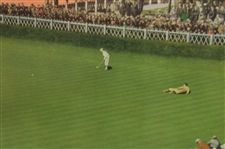 Bobby Jones Putting At St. Andrews 1930 British Amateur - Framed