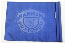Medinah Country Club Course Flown Blue Flag