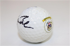President George Bush Signed 'The White House' Logo Golf Ball JSA ALOA