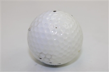 President George Bush Signed 'The White House' Logo Golf Ball JSA ALOA