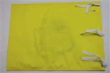 Jack Nicklaus Signed 2021 Masters Embroidered flag w/Years Won JSA ALOA