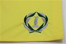 Jack Nicklaus Signed Undated The President's Cup at Muirfield Embroidered Flag JSA ALOA