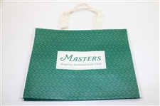 Eight (8) Various Augusta National GC & Masters Tournament Logo Shop Bags - Used
